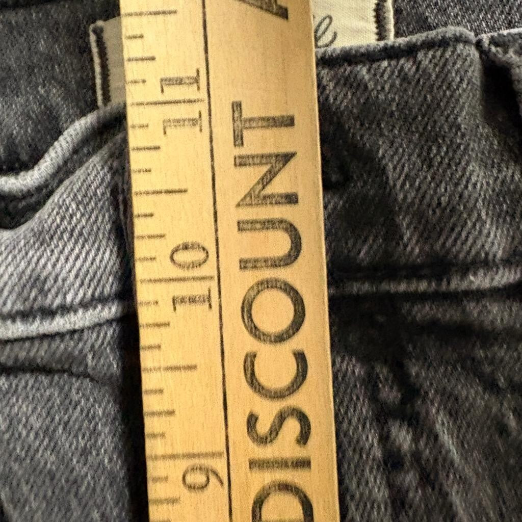 Madewell The Perfect Vintage Jean Womens 28 Gray Charcoal Denim High Rise Slim