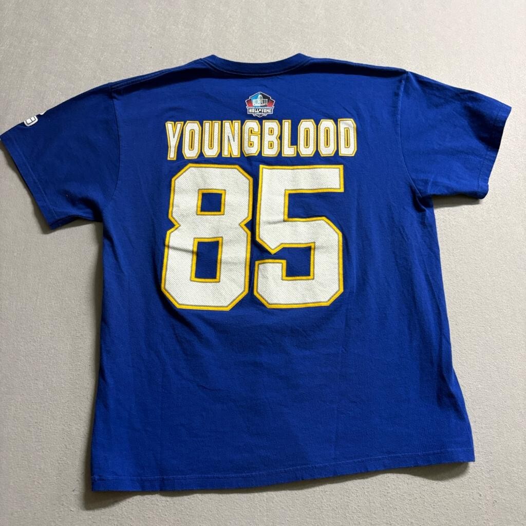 Los Angeles Lakers Dodgers 2020 Champions Long Sleeve Shirt Mens XL Blue Gildan