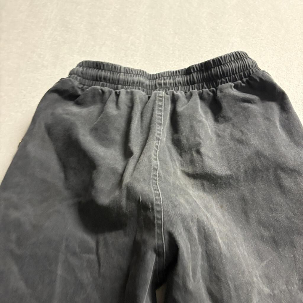 Storror Parkour Jogger Pants Womens Medium Black Elastic Waist Drawstring