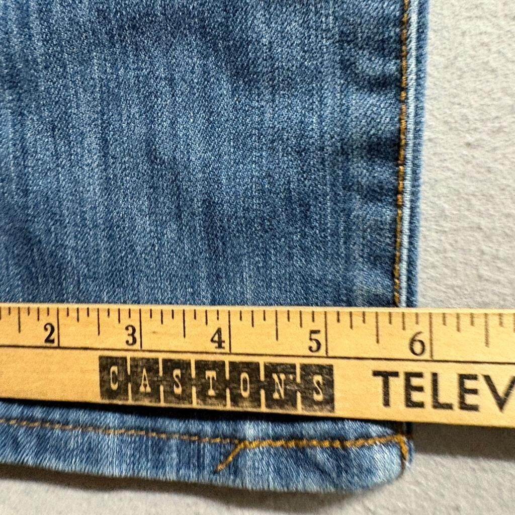 Levi's 501 Women's Blue Denim Jeans W28 L32 Straight Leg 100% Cotton Made in USA