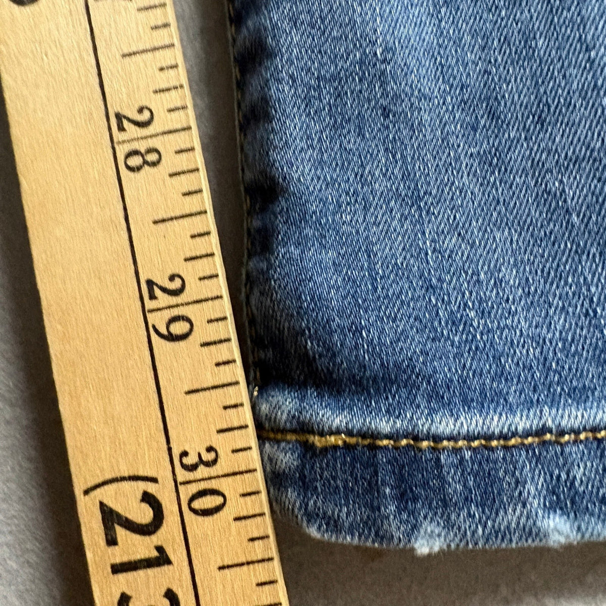 Joe's Jeans Womens 29 Blue Distressed Skinny Denim Jeans Mid Rise Stretch