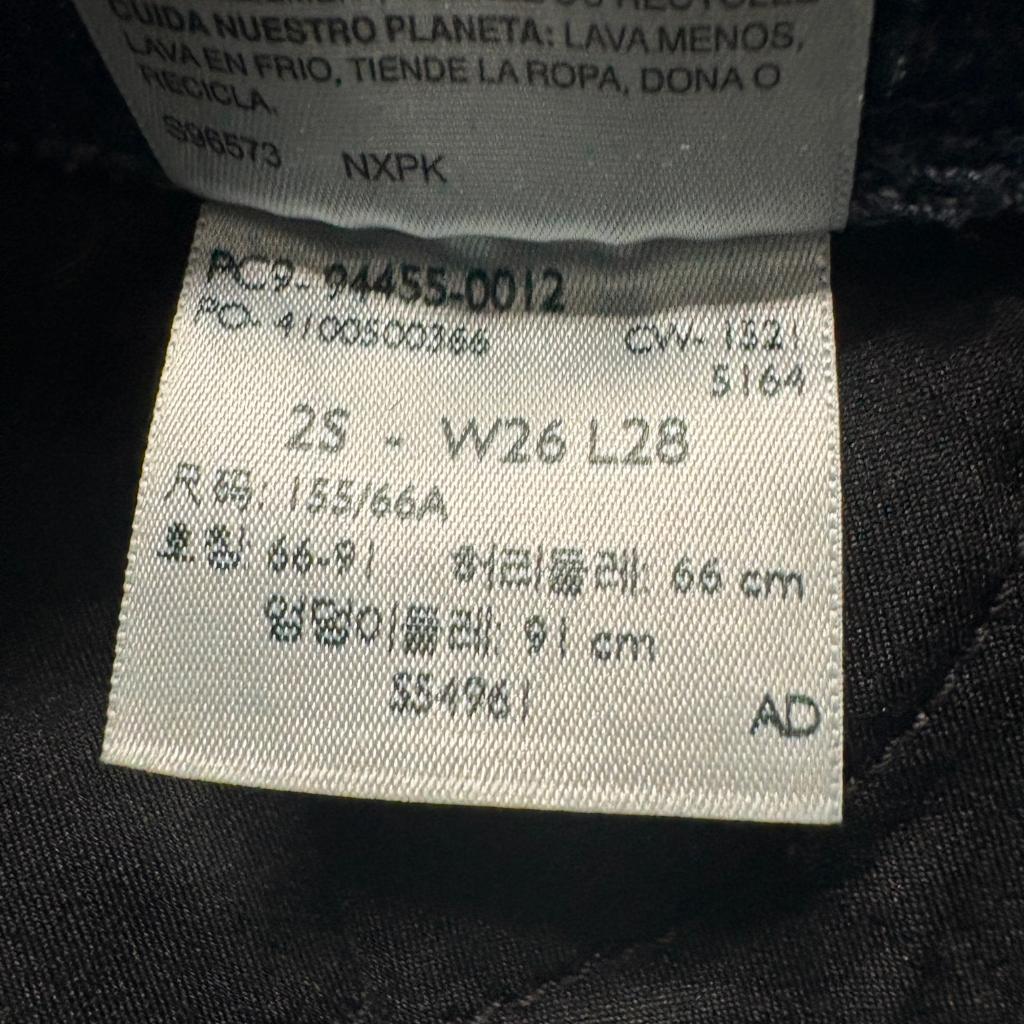Signature by Levi Strauss Gold Pull On Skinny Jeans Womens Size 2S W26 L28 Blue