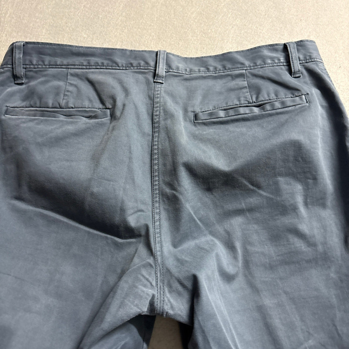 Banana Republic Pants Mens 33x32 Gray Cargo Utility Stretch Straight Leg Chino