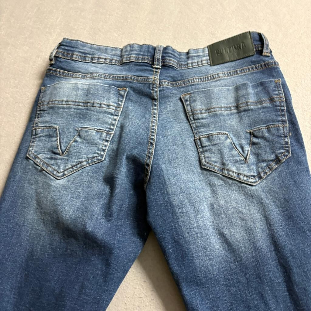 Cultura Slim Fit Jeans Mens 30x32 Blue Stretch Denim Medium Wash Pants