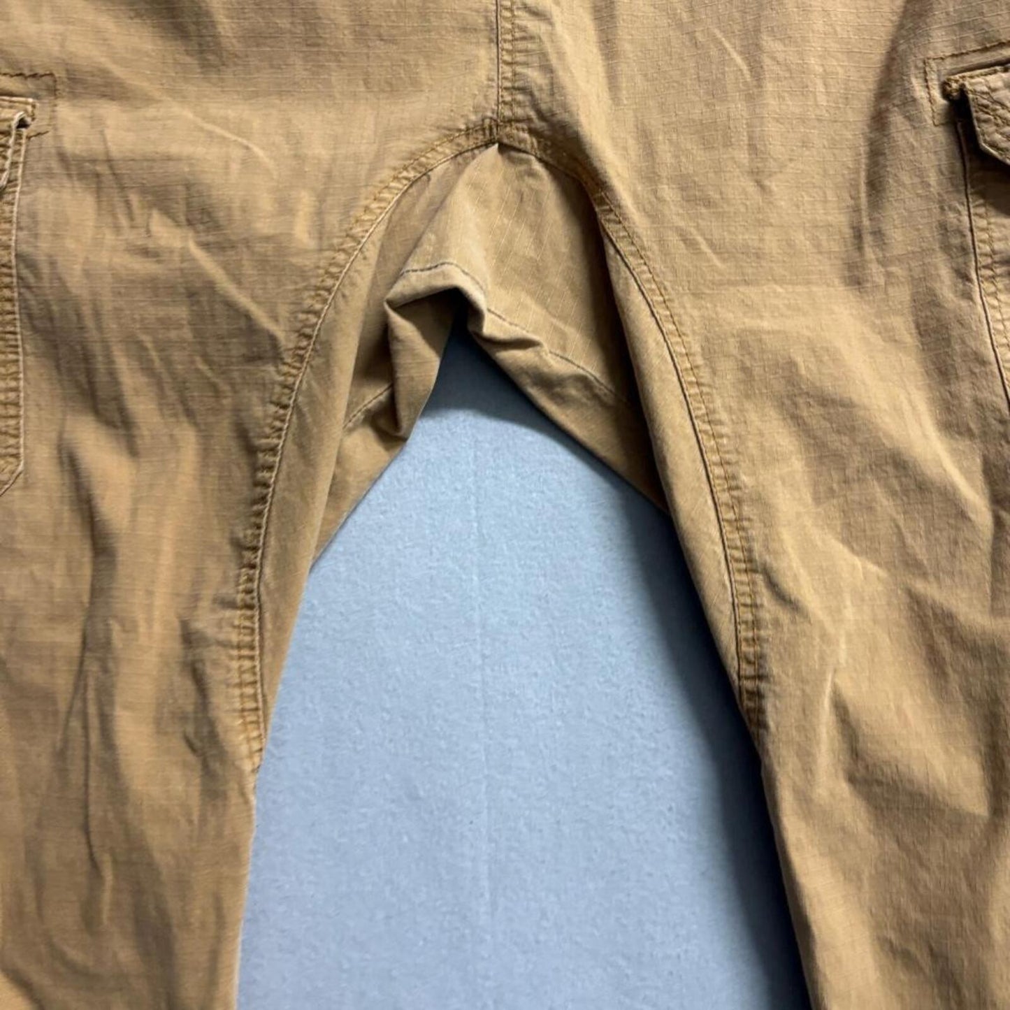 Southpole Flex Jogger Pants Mens 5XB Brown Cotton Spandex Cargo Utility Pants