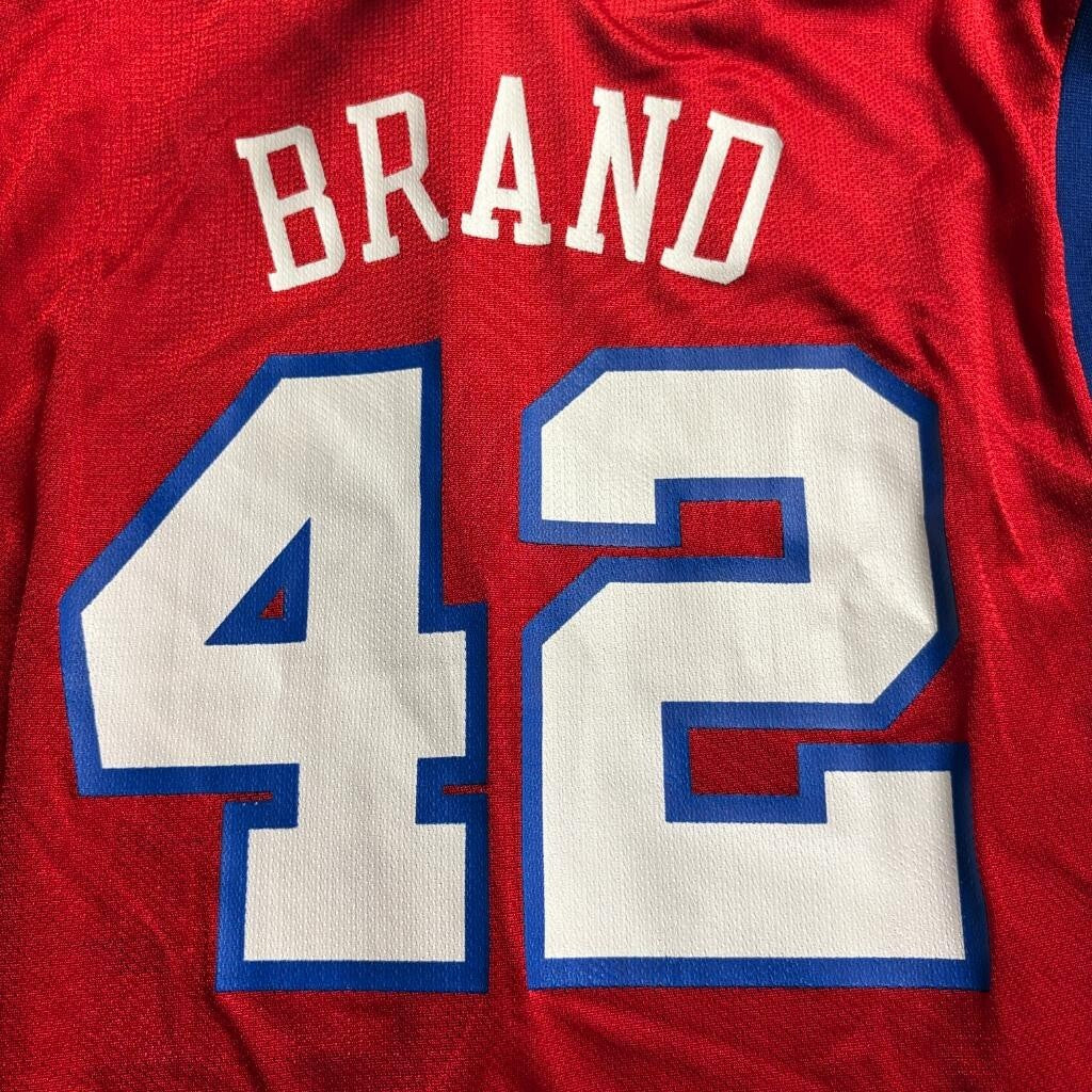 Elton Brand LA Clippers Reebok Jersey Youth Large Red 42 NBA Basketball