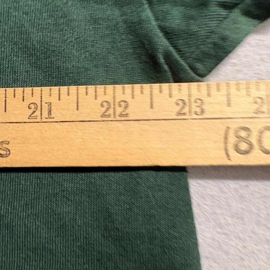 Vintage Nike Swoosh By USA T-Shirt Mens XL Green Single Stitch 90s Graphic Tee