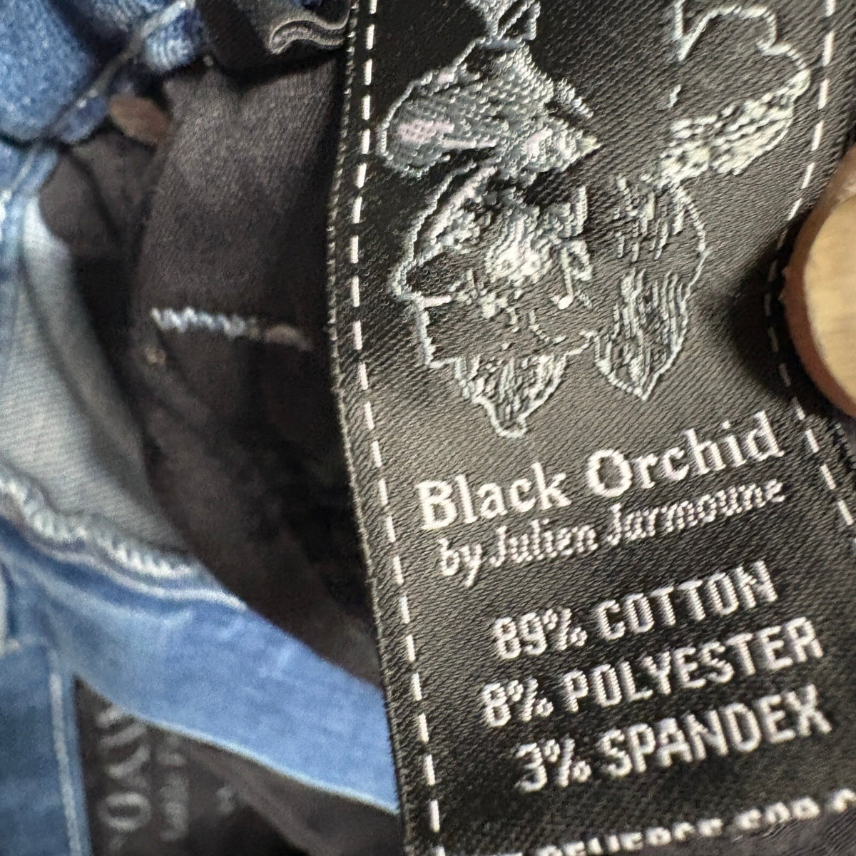 Black Orchid Noah Ankle Fray Skinny Jeans Womens 27 Medium Wash Distressed Raw