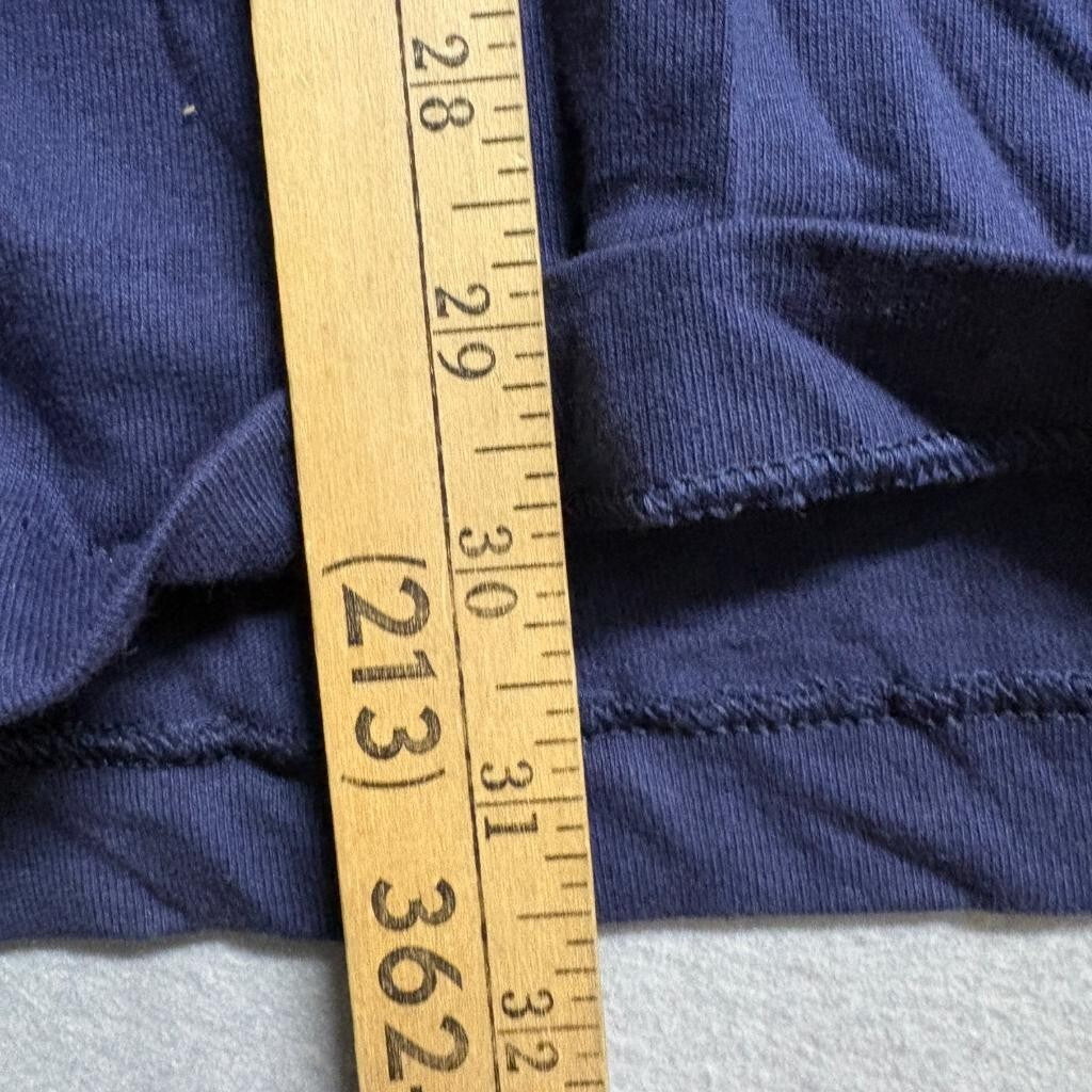 Vintage Pro Spirit Blank T-Shirt Mens XL Blue Single Stitch Made in USA Cotton