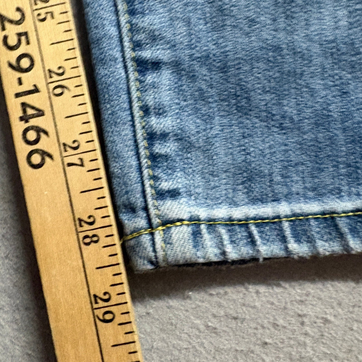 Fashion Nova Distressed Asymmetrical Jeans Womens Size 9 Blue Denim Skinny Leg