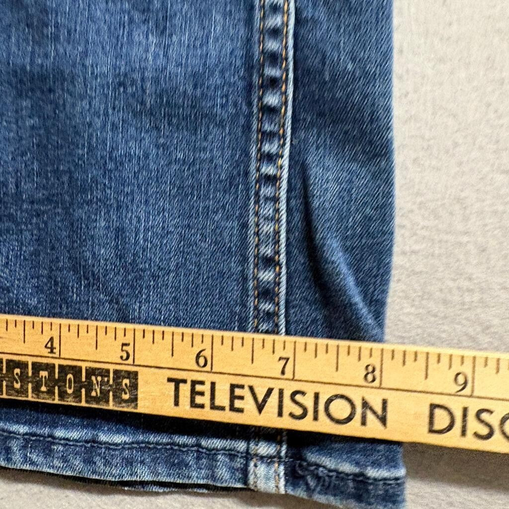 Hollister Low Rise Bootcut Jeans Womens 2R W26 Blue Soft Stretch Denim