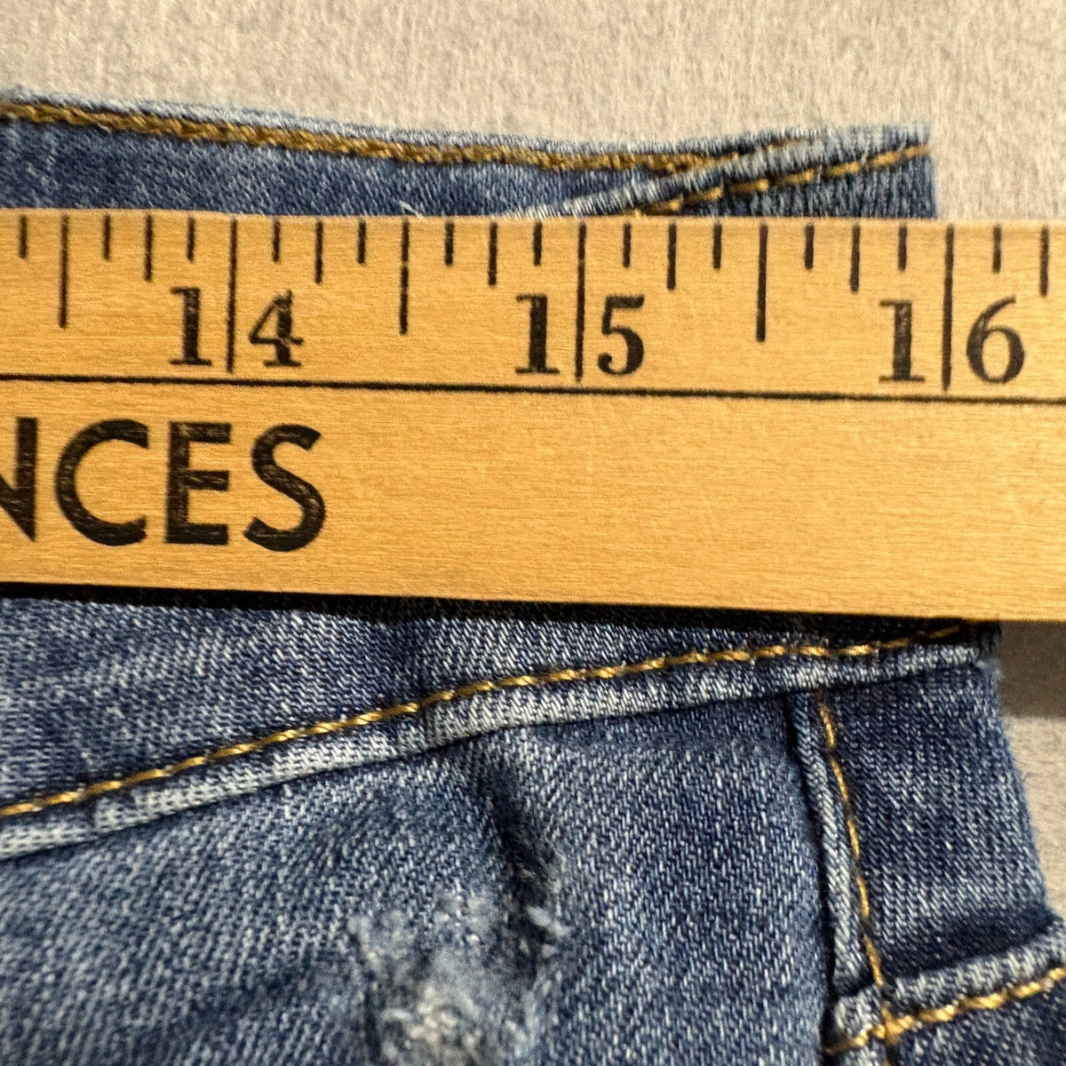 Joe's Jeans Womens 29 Blue Distressed Skinny Denim Jeans Mid Rise Stretch