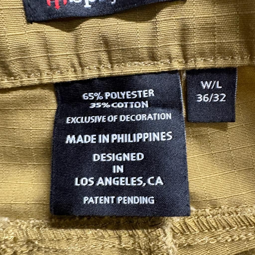 SpryTac Tactical Cargo Pants Mens 36x32 Coyote Brown Ripstop Military Utility