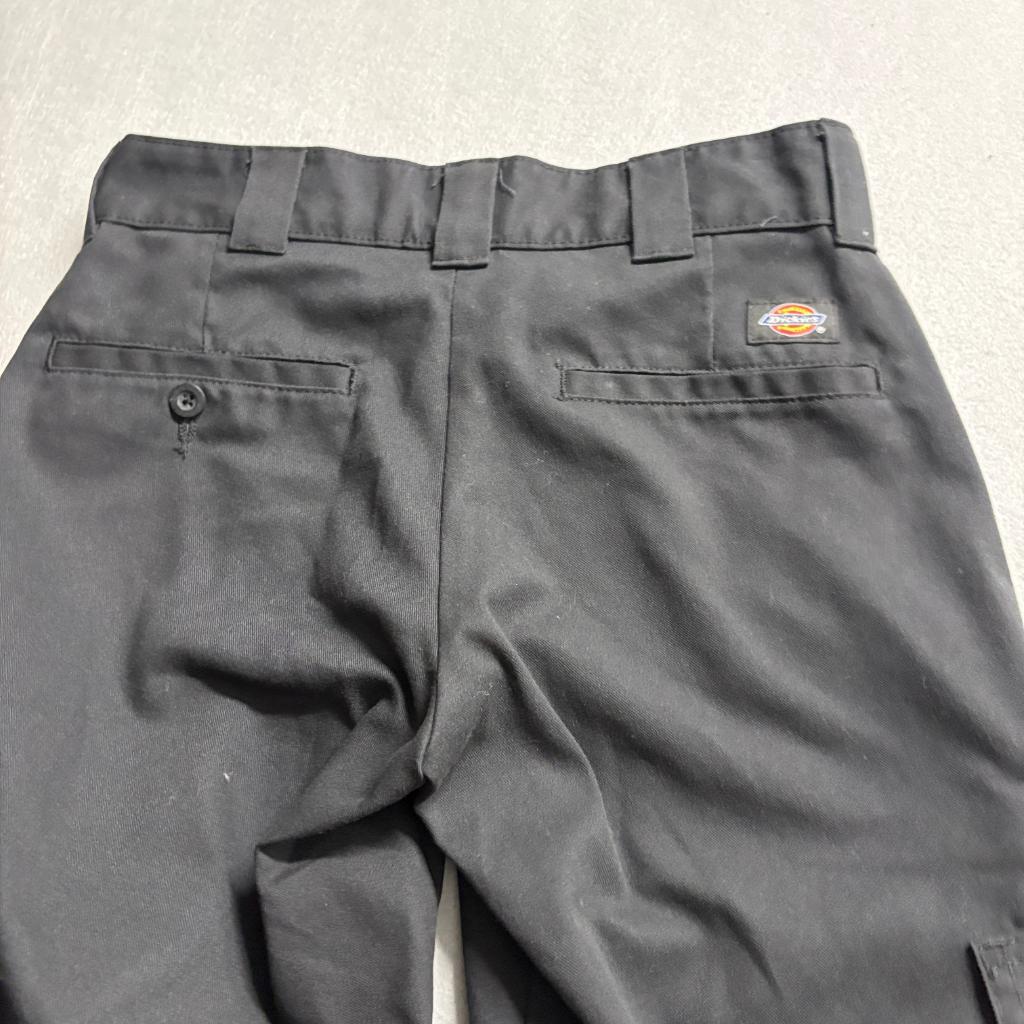 Dickies Flex Womens Cargo Pants 28x30 Black Straight Leg Workwear Utility