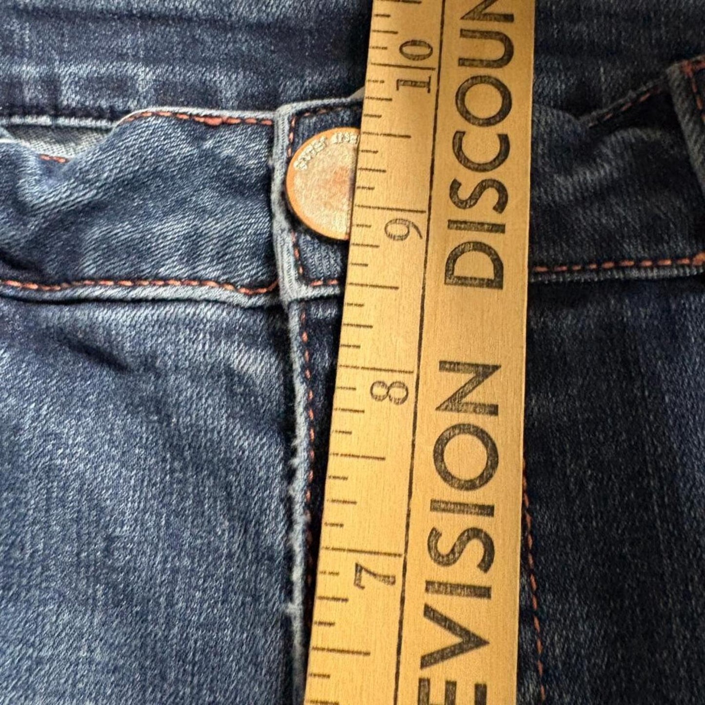 Seven7 Bootcut Jeans Womens Size 6 Blue Stretch Denim Medium Wash