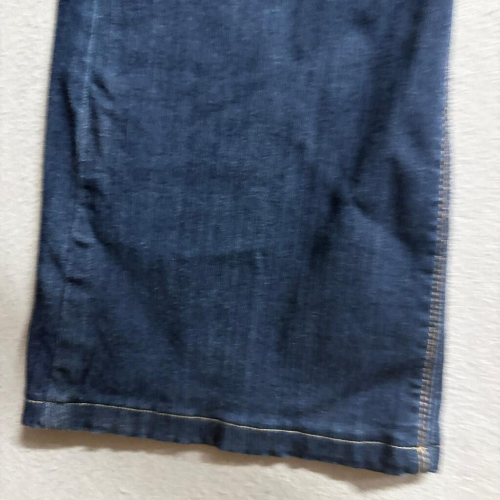 NYDJ Curves 360 Sculpt Pull On Bootcut Jeans Womens Size 14 Dark Wash Stretch