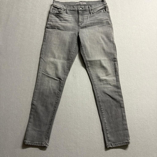 Joe's Jeans Womens 29 Gray Skinny Denim Stretch Pants Mid Rise Ankle