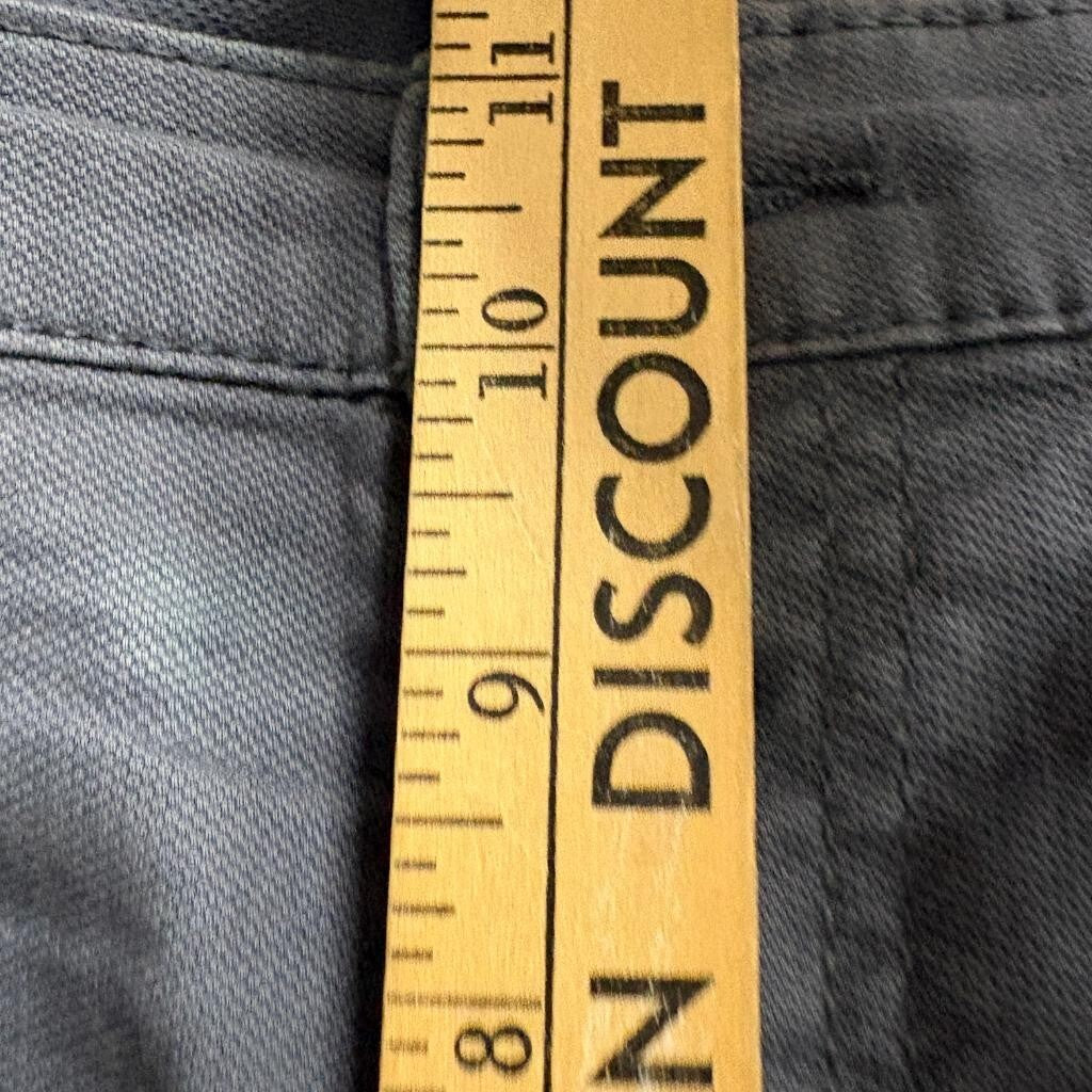 Dockers Straight Fit Pants Mens 36x32 Gray Cotton Blend Chino Casual