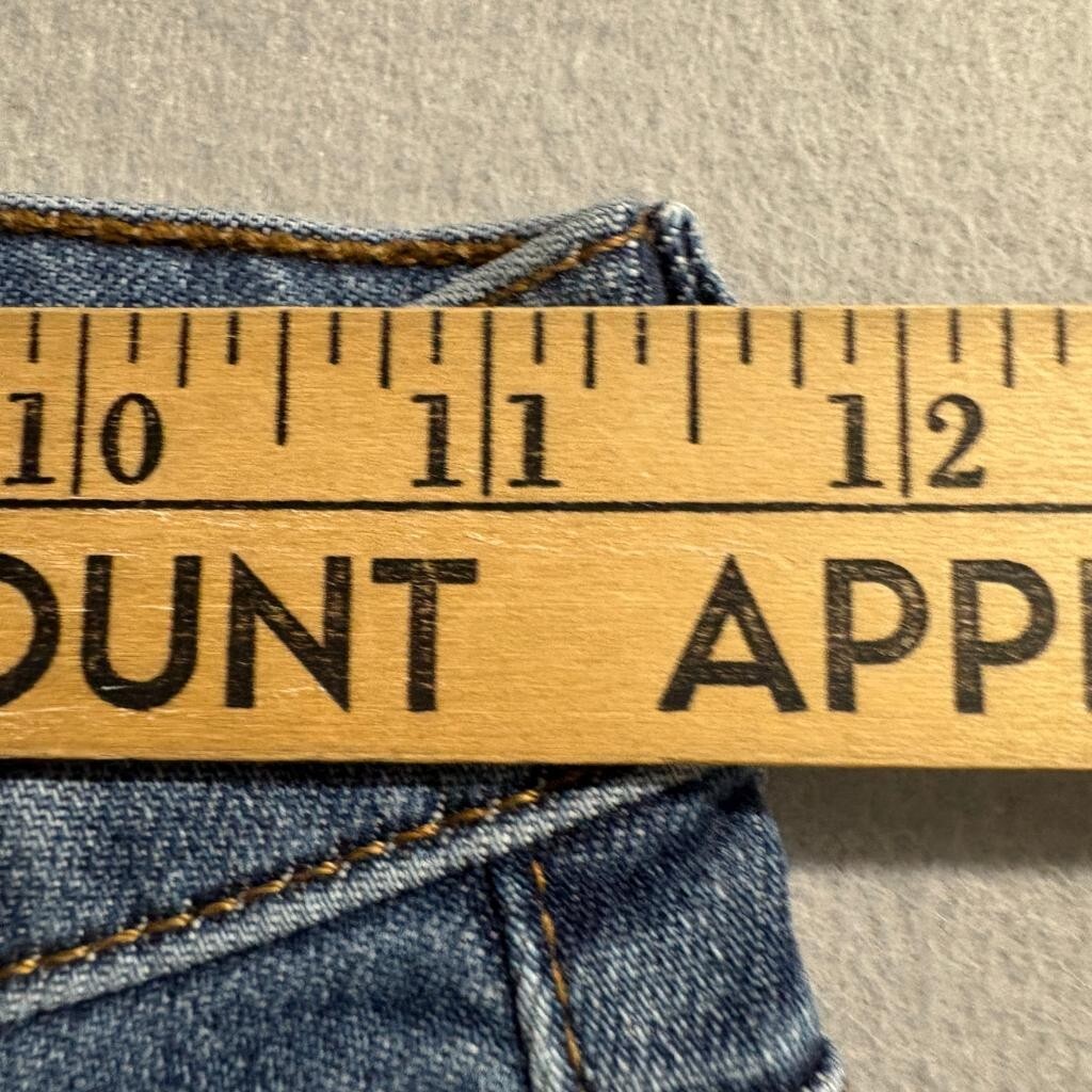 Reformation High Skinny Jeans Womens 23 Blue Denim Rhine Wash High Rise Stretch