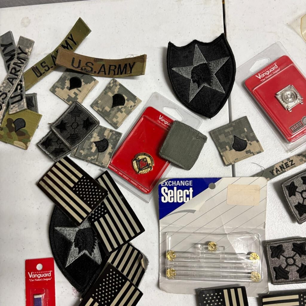 US Army Military Patch Insignia Lot 2nd Infantry Division ISAF Sapper Vanguard