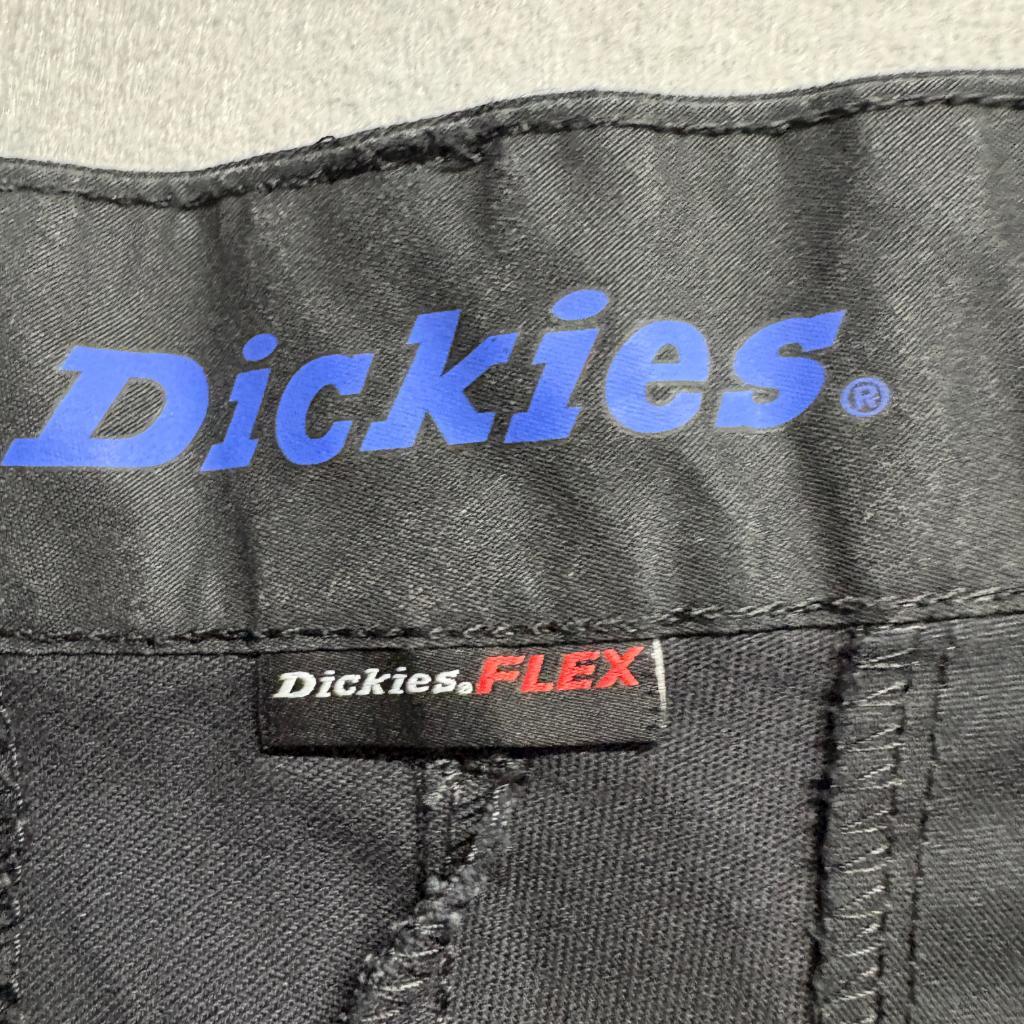 Dickies Flex Womens Cargo Pants 28x30 Black Straight Leg Workwear Utility
