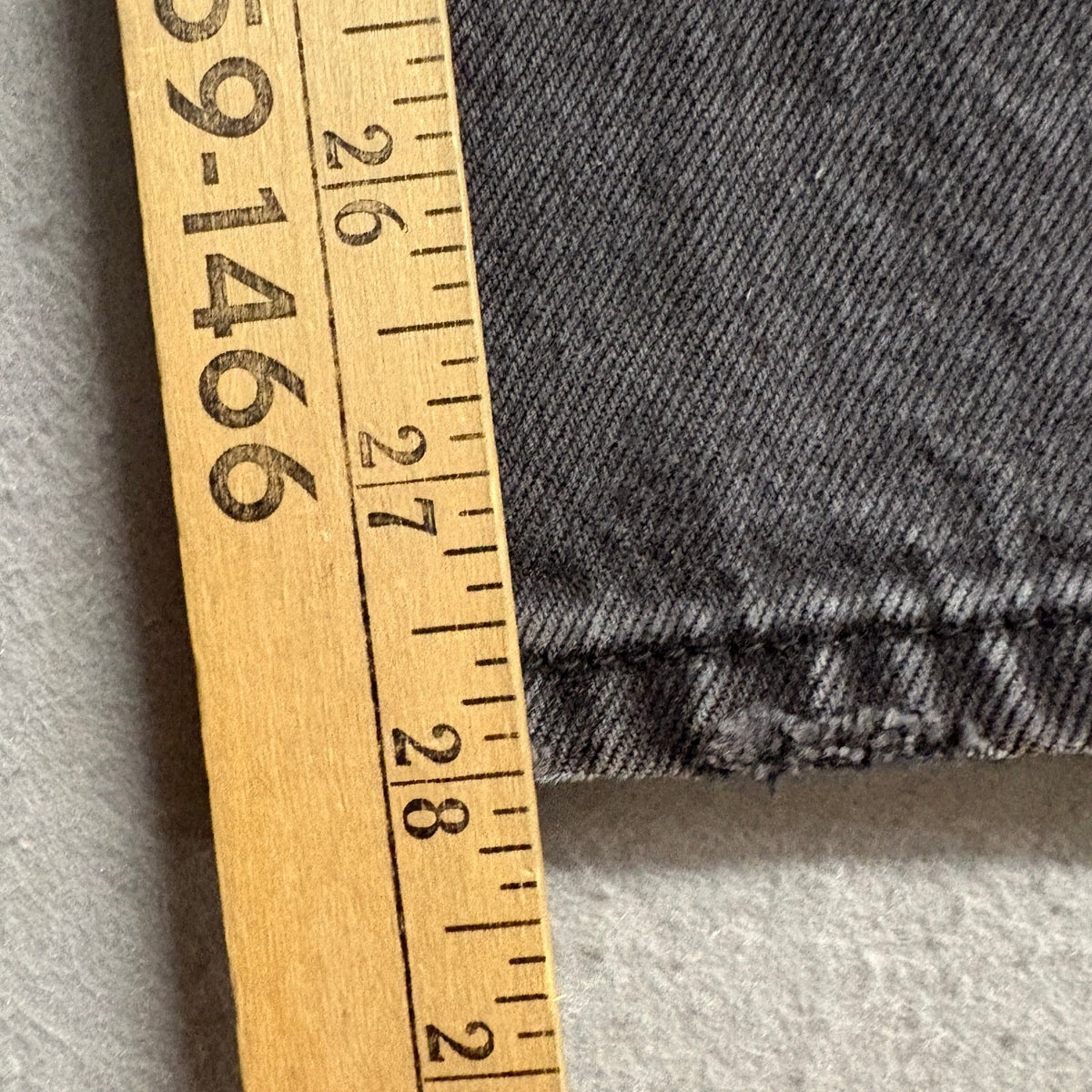 Rolla's Original High Rise Straight Jeans Womens Size 27 Distressed Black Denim