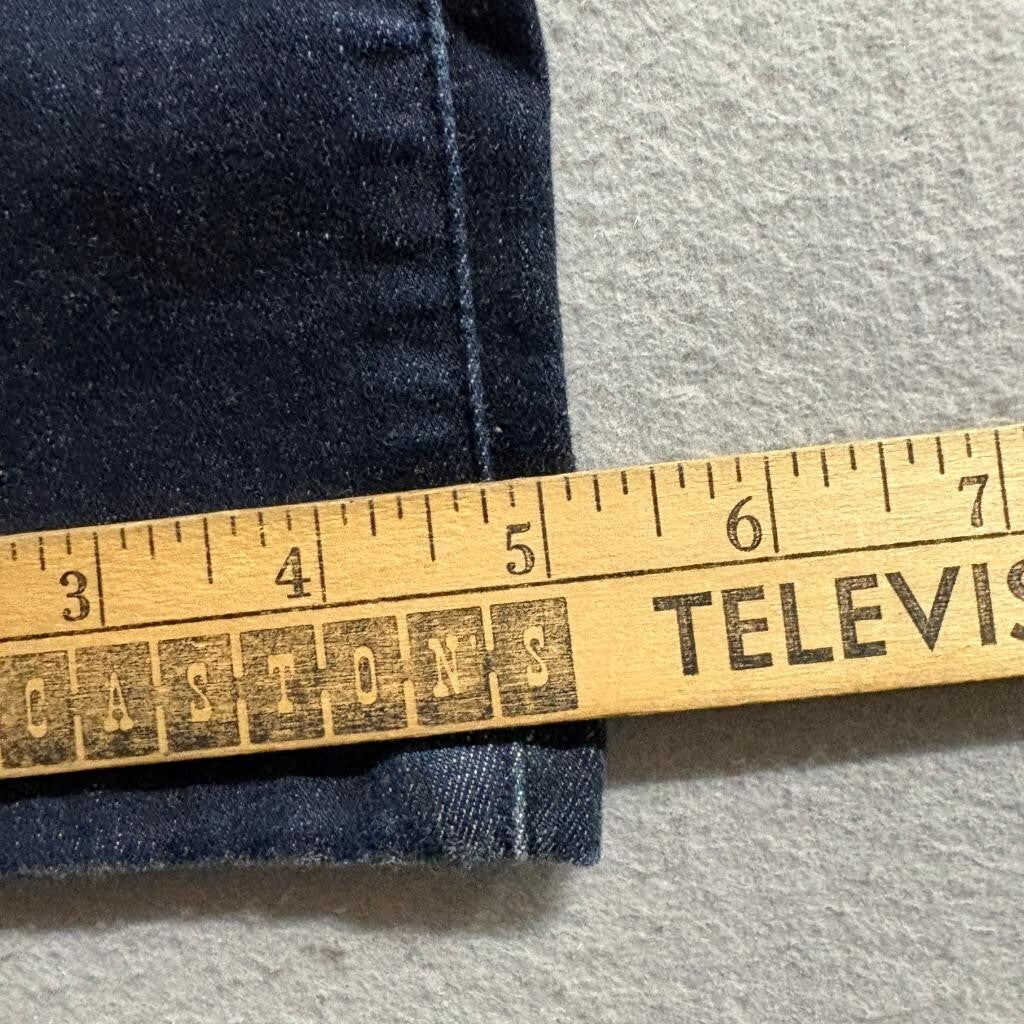 Frame Denim Le Skinny de Jeanne Jeans Womens 25 Blue Olympic Dark Wash Stretch
