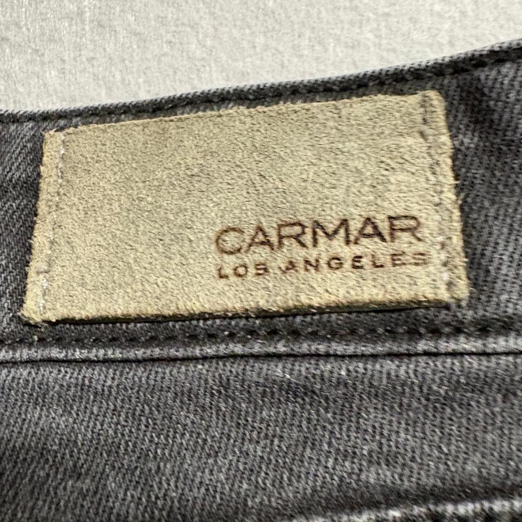 Carmar Denim Skinny Jeans Womens 26 Gray Tencel Blend Stretch Made in LA