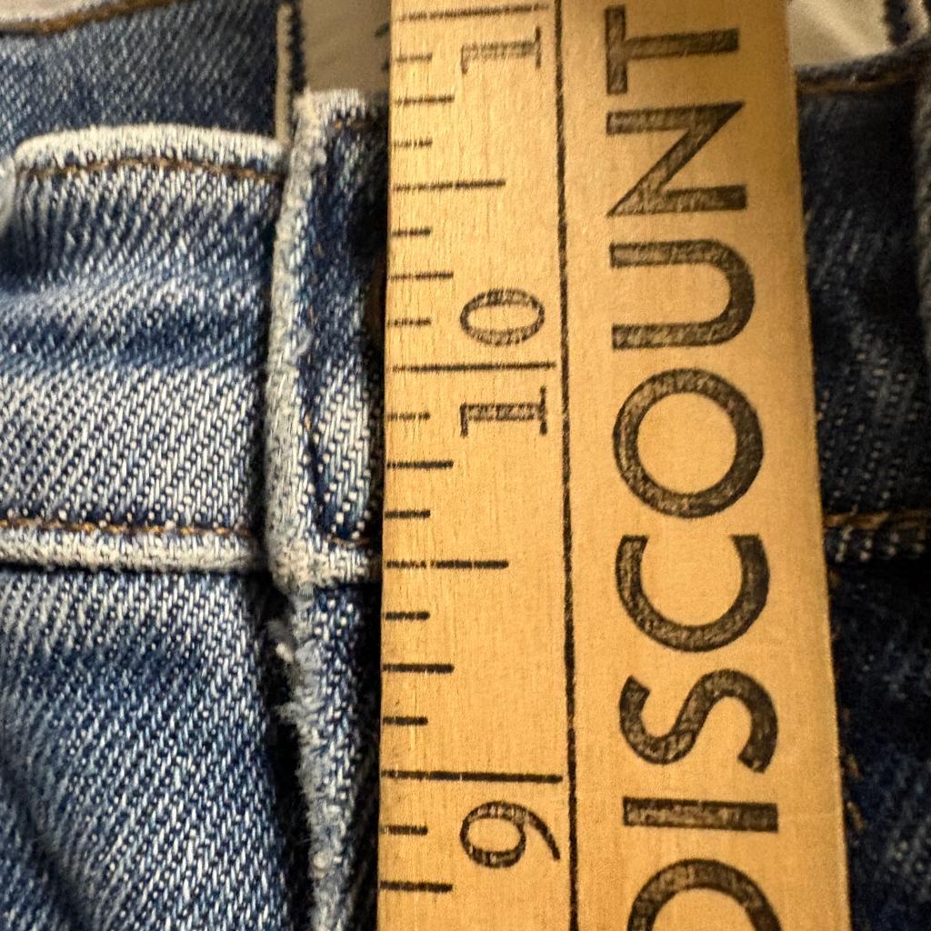 Madewell The Perfect Vintage Jean Womens 25P Petite Blue Stretch Denim Pants