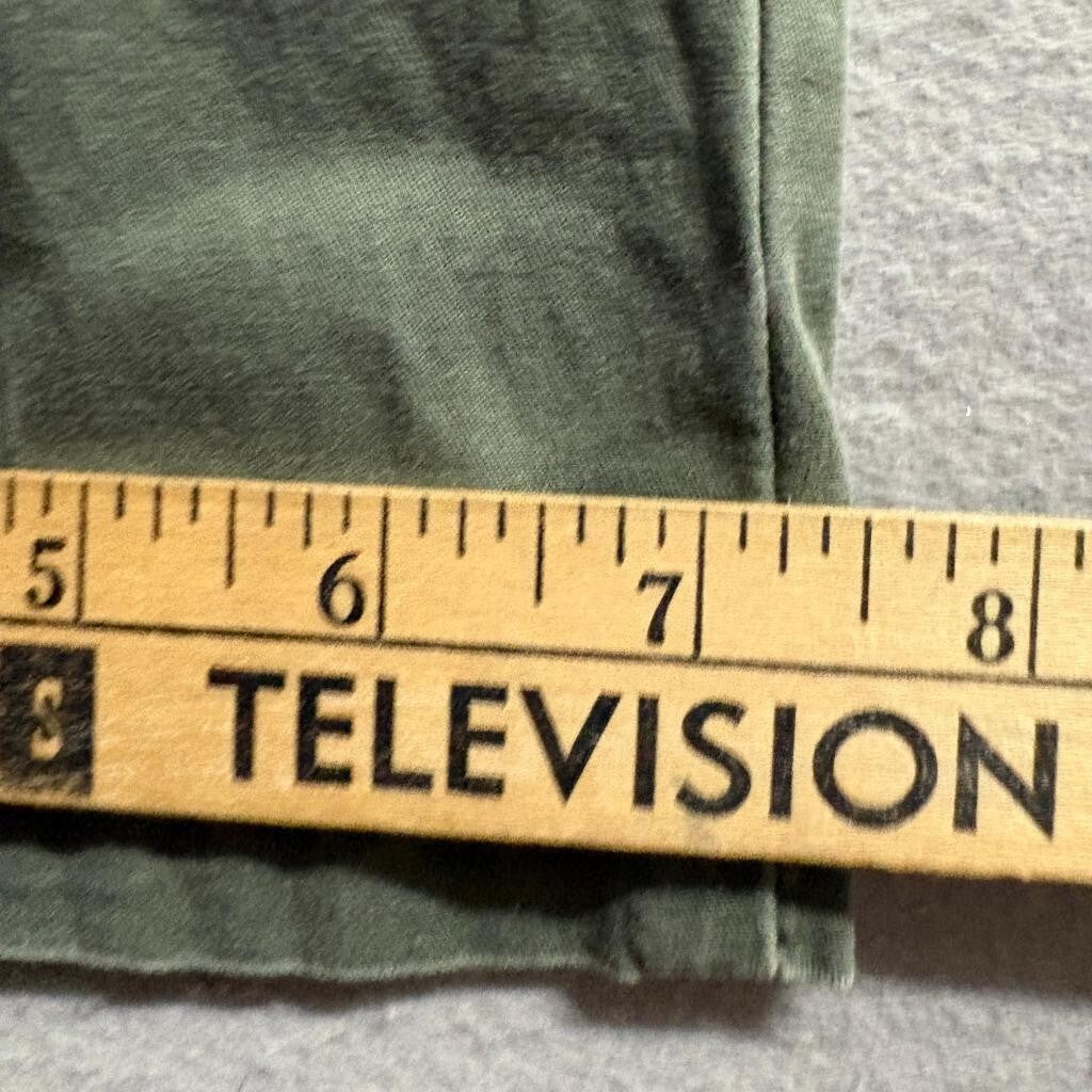 Kensie Jeans The Ella High Rise Straight Cargo Pants Womens Size 8/29 Green