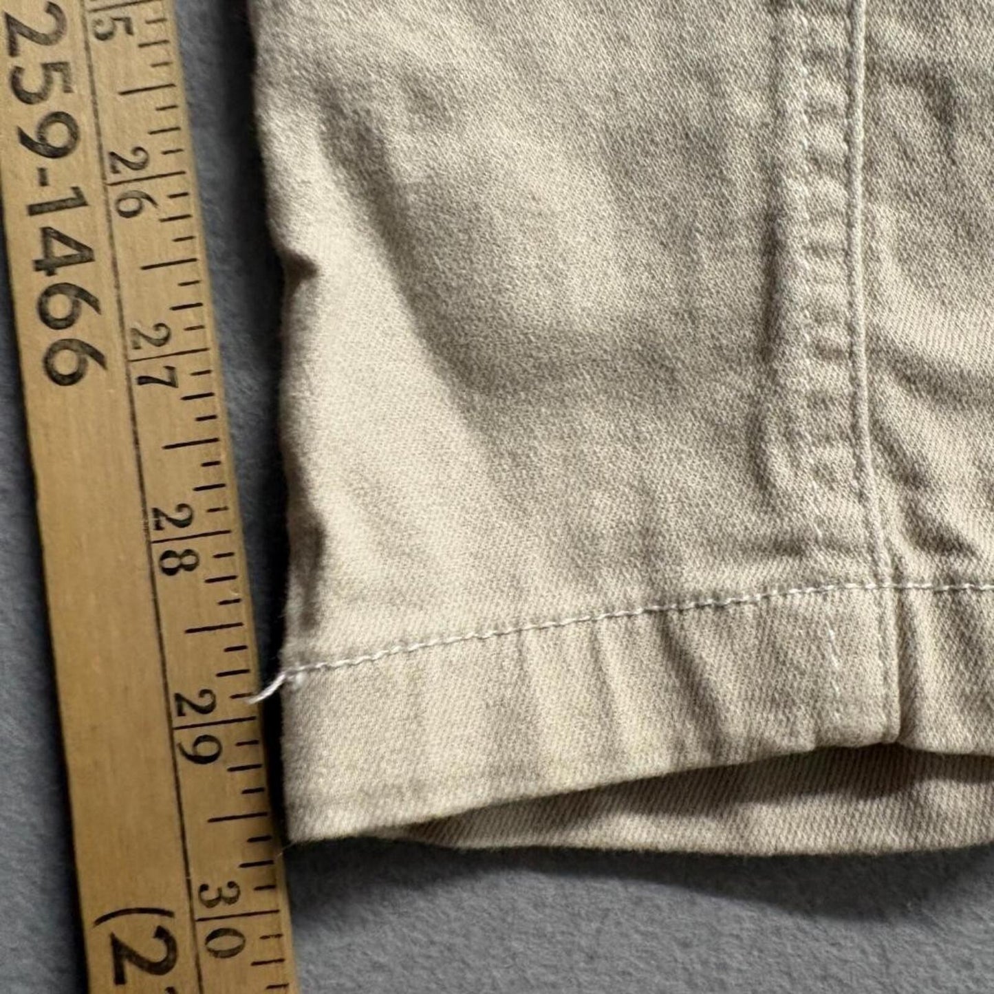 Fashion Nova Womens Cargo Pants Size M Beige Cotton Blend Elastic Waist Utility