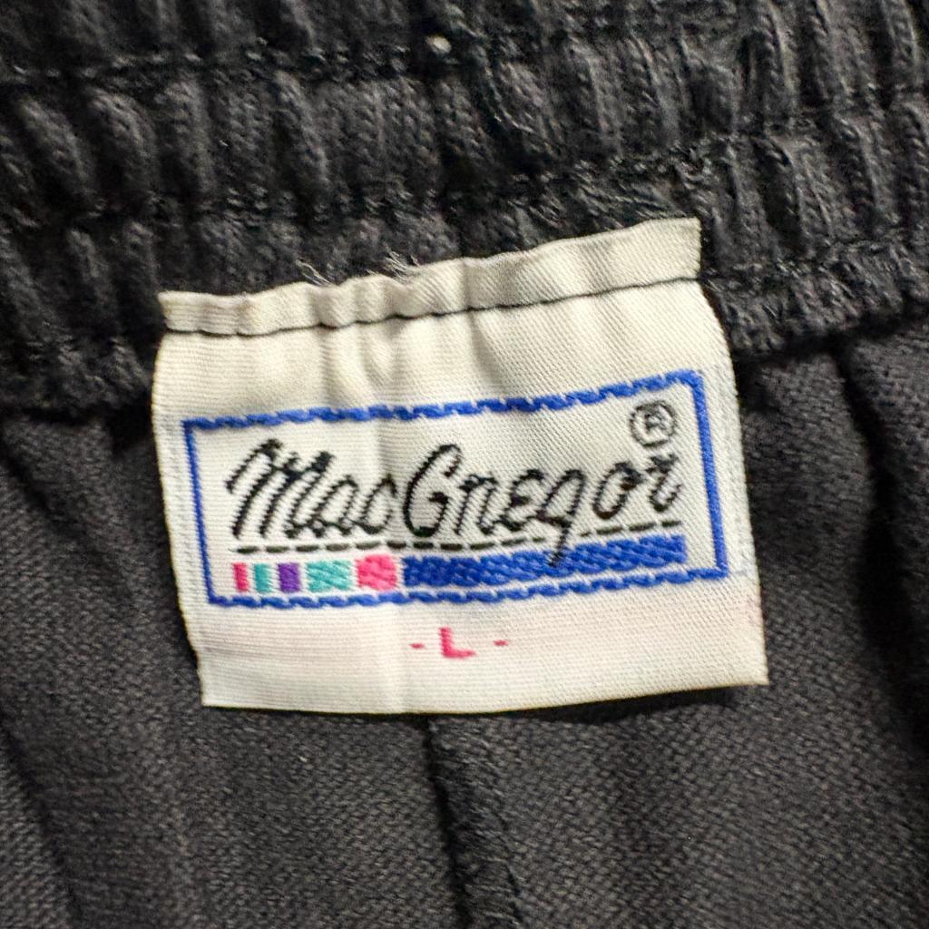 Vintage MacGregor Double Layer Shorts Womens Large Black Red Cotton Made in USA
