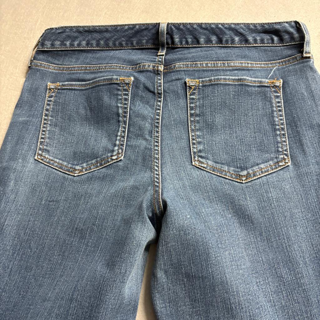Eddie Bauer Slightly Curvy Bootcut Jeans Womens Size 10 Blue Denim Stretch