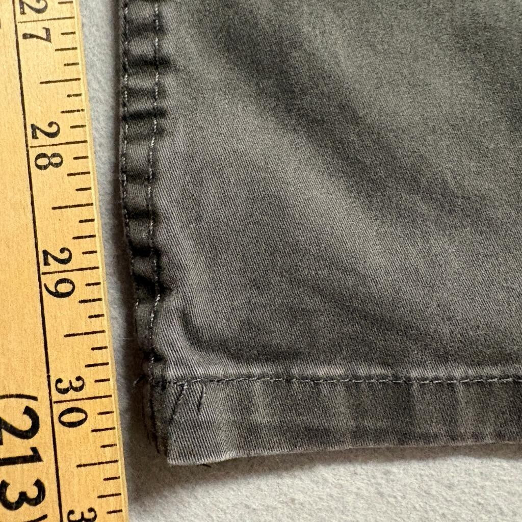 English Laundry Mens Pants 36x32 Gray Cotton Blend Stretch Straight Leg Chino