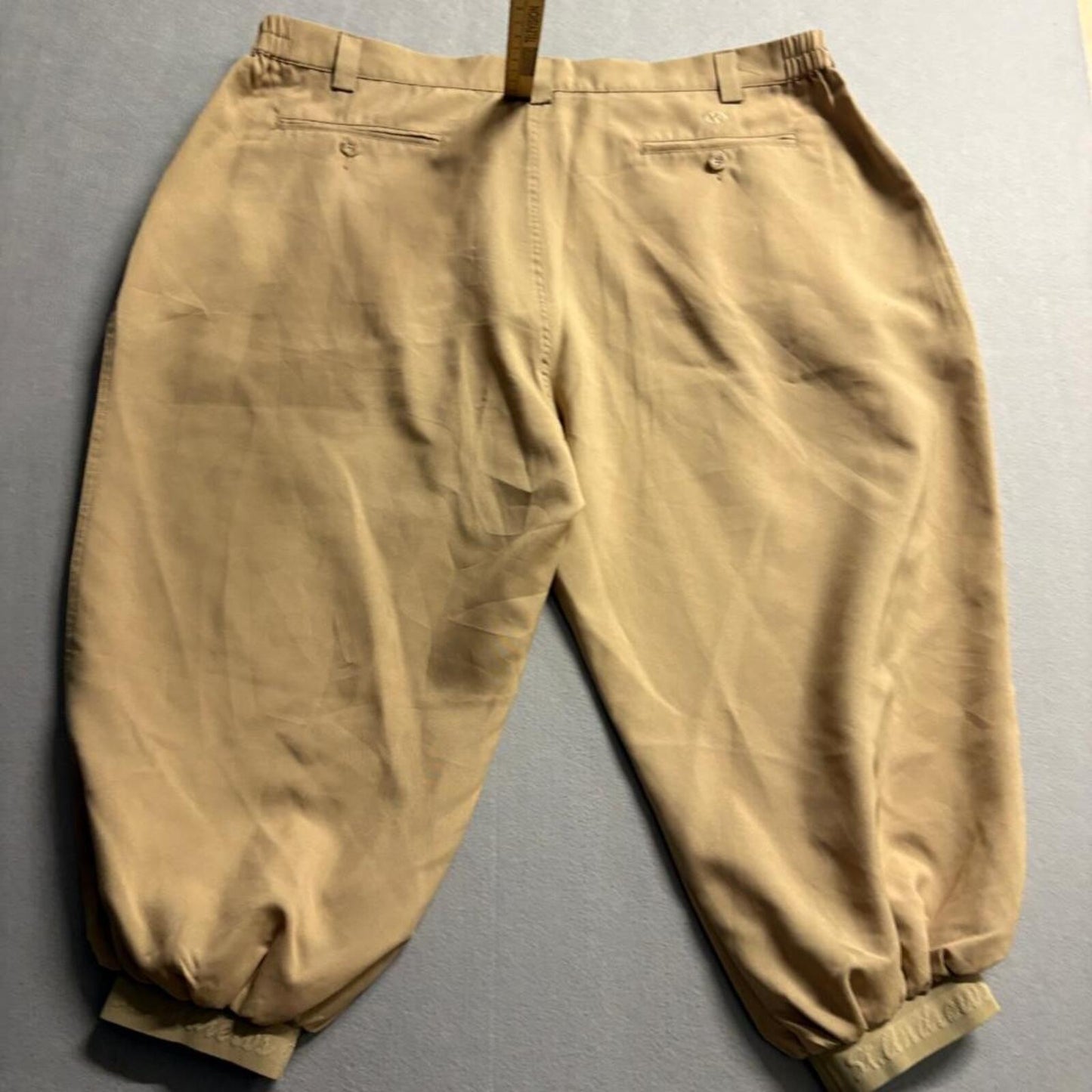 St Andrews Golf Knickers Womens Plus Size 44 Tan Khaki Polyester Golf Pants