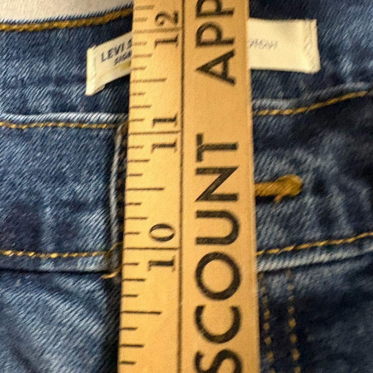 Levi Strauss Signature Gold Bootcut Jeans Mens 32x32 Blue Denim Pants