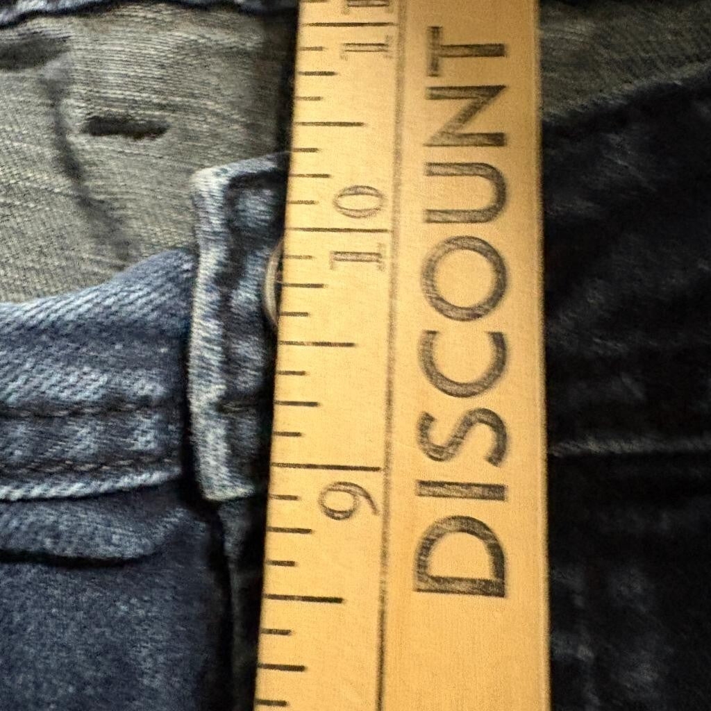 Buffalo David Bitton Jackson-X Straight Stretch Jeans Mens 38x32 Dark Wash Blue