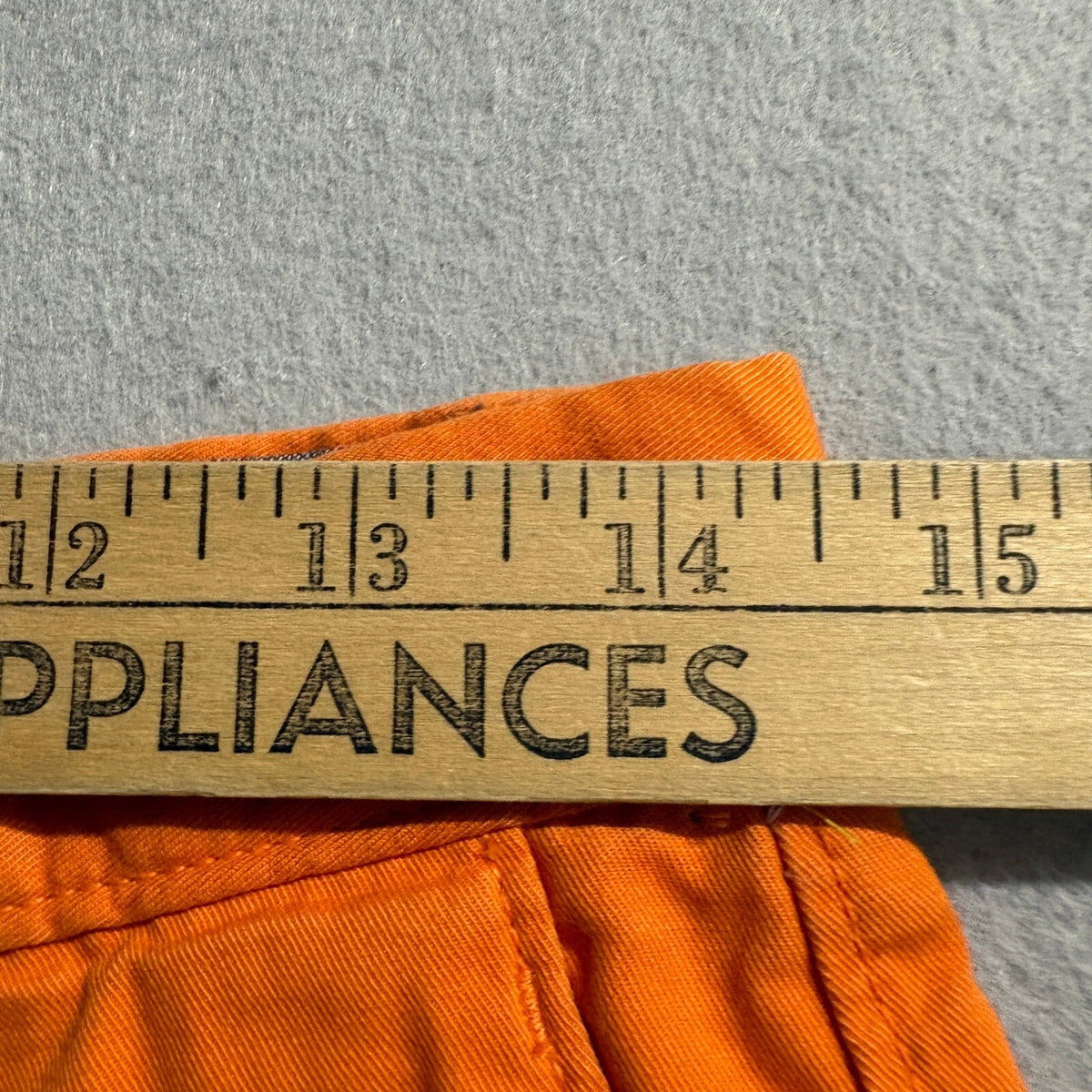 Banana Republic Chino Shorts Mens Size 29 Orange Cotton Casual Flat Front