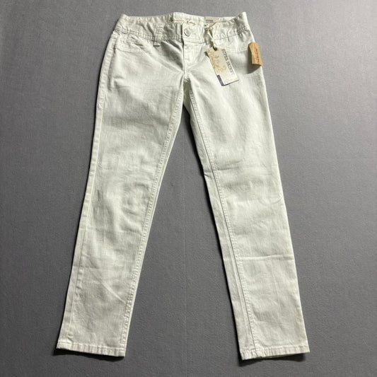 American Rag Cie Womens Super Skinny Jeans Size 3-S White Denim Stretch NWT