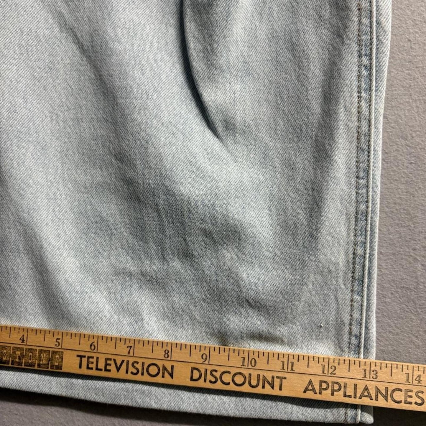 Cello Jeans Womens Size 9 Light Wash Distressed Wide Leg Denim Belted High Rise