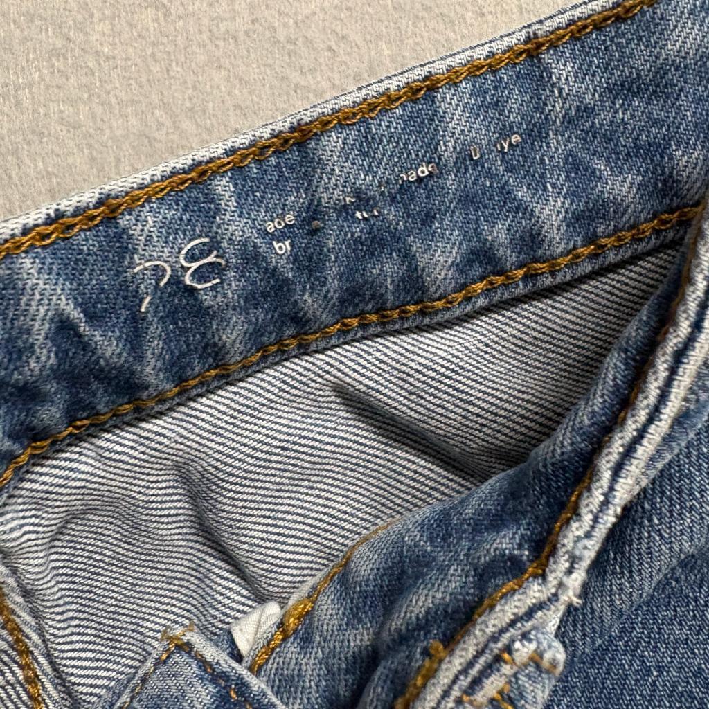 Pilcro and the Letterpress Jeans Womens 30 Blue Denim Straight Leg Anthropologie