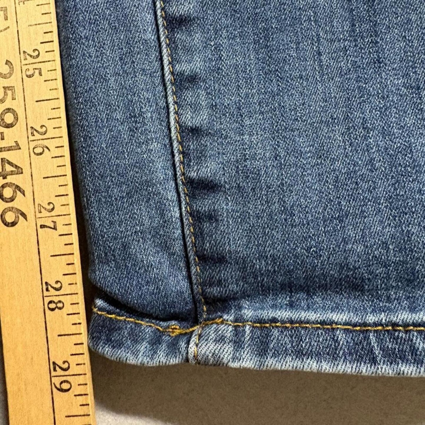 Judy Blue Straight Fit Jeans Womens 29 Blue Denim Stretch JB82356 DK Medium Wash