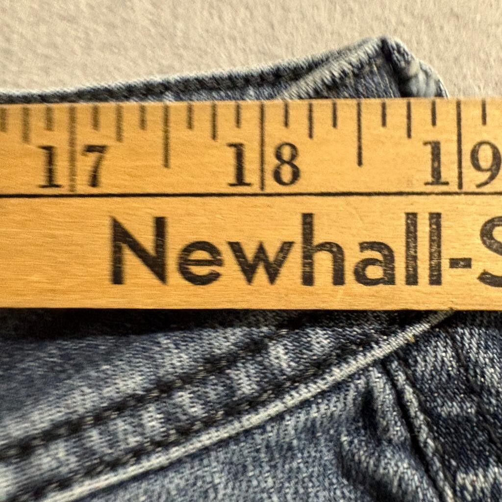 Buffalo David Bitton Jackson X Straight Stretch Jeans Mens 38x32 Blue Denim