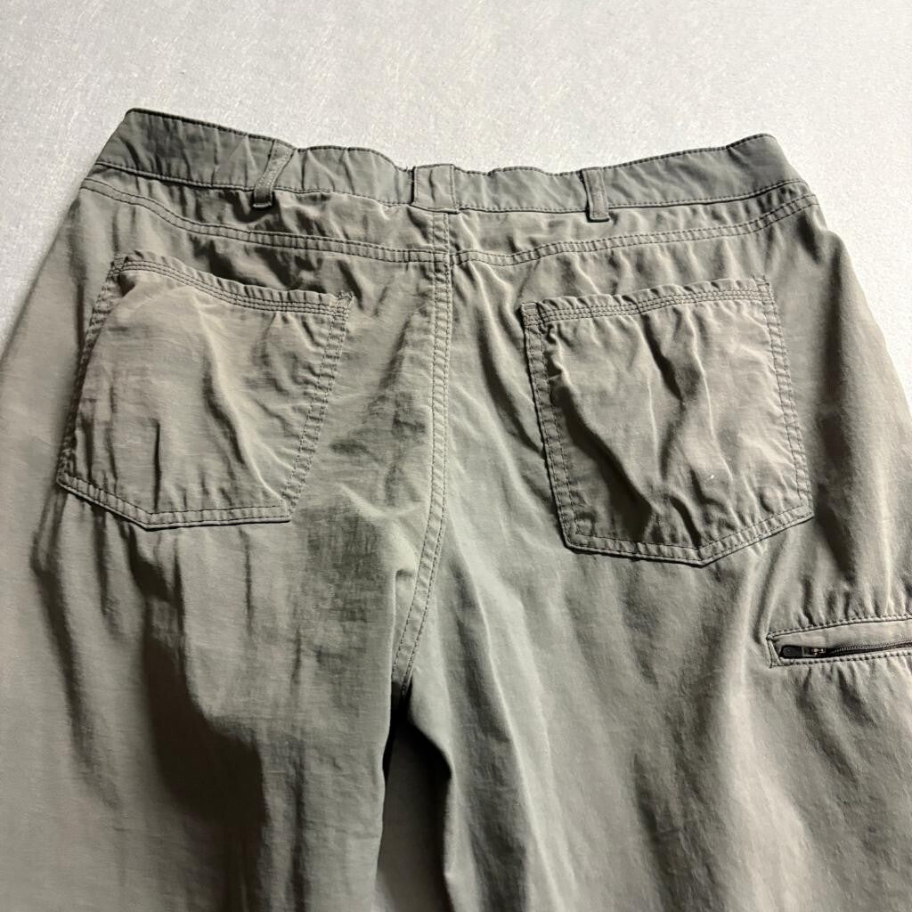 Denali Mens Pants 34x30 Gray Nylon Spandex Stretch Hiking Outdoor Cargo