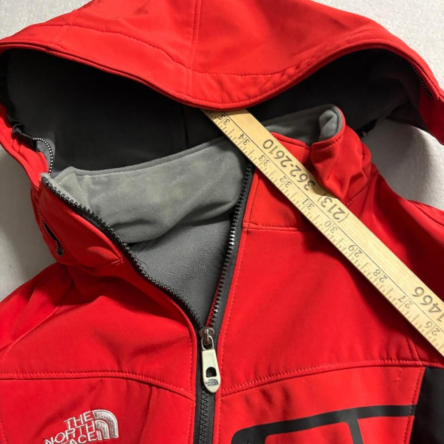The North Face Summit Series Gore-Tex XCR Softshell Jacket Mens XXL Red Black