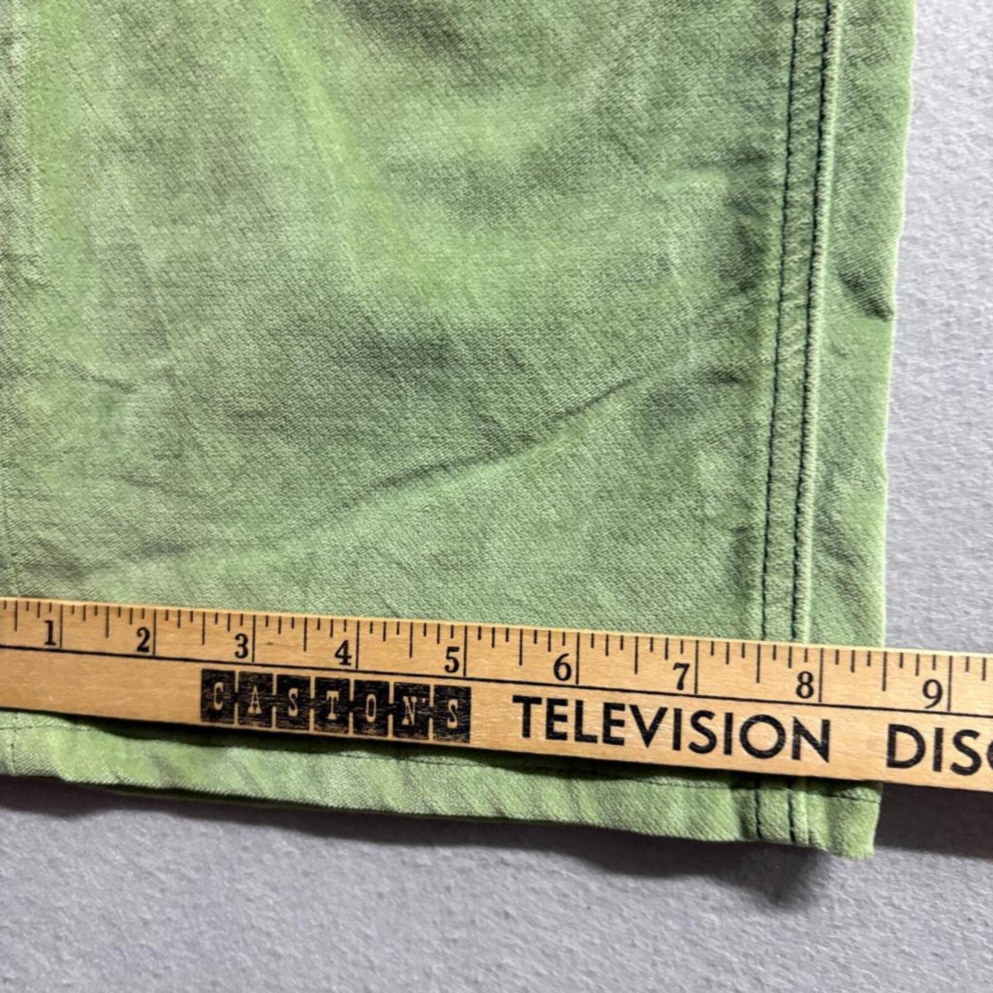 BDG Urban Outfitters Corduroy Pants Womens 28 Green High Rise Wide Leg Cropped