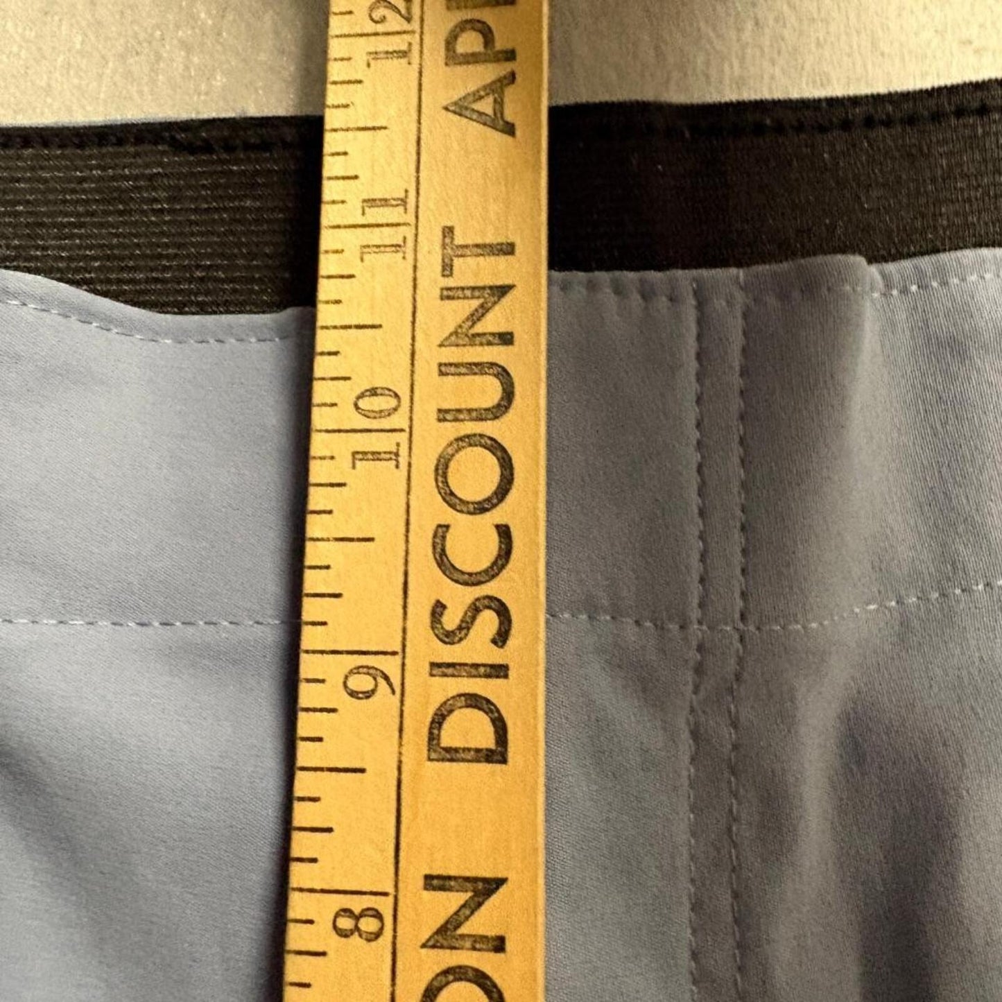 Eddie Bauer Horizon Straight Ankle Pants Womens 14 Gray Blue Hiking Outdoor