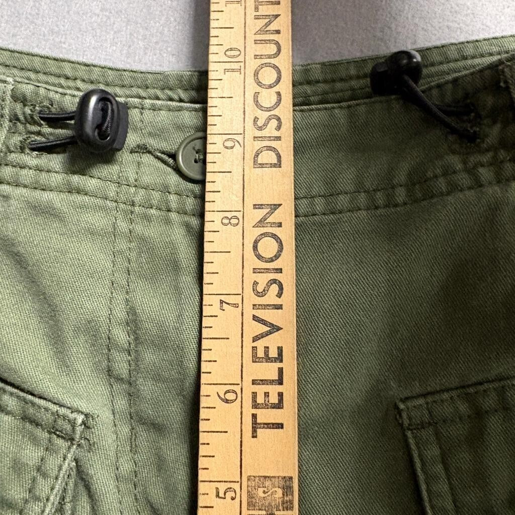 J. Galt Brandy Melville Cargo Pants Womens Small Green Wide Leg Utility Y2K