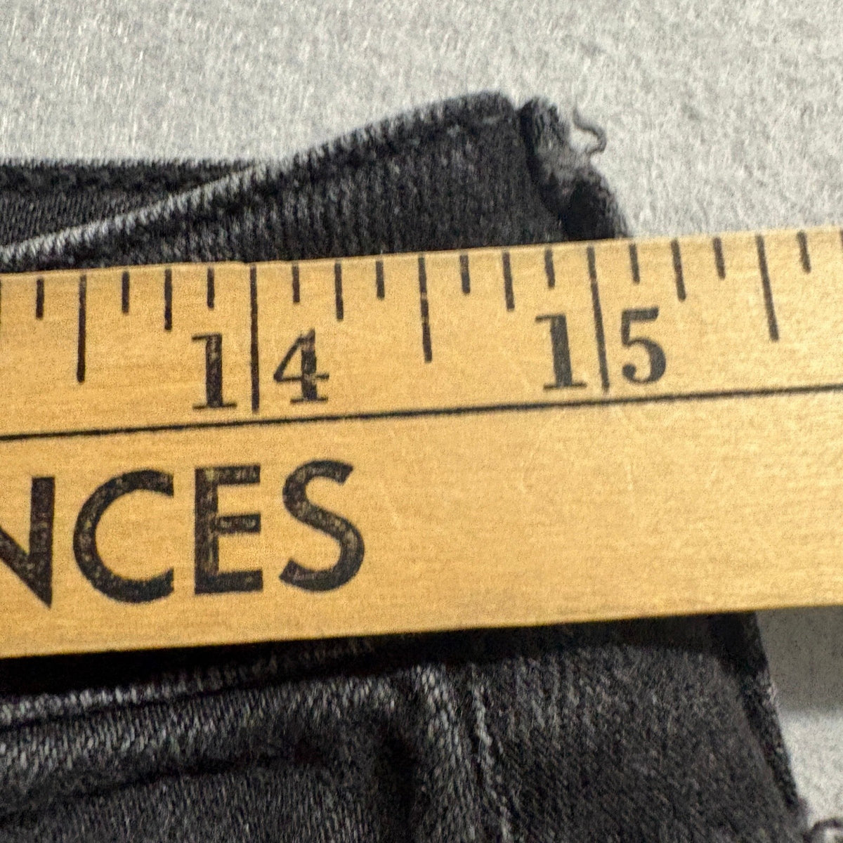American Eagle Airflex+ Mens Jeans 29x30 Black Distressed Skinny Stretch Denim