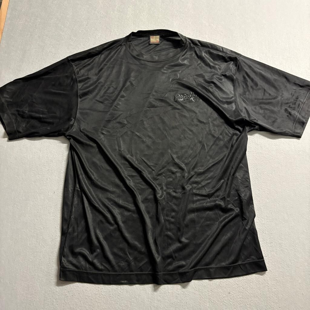 Southpole Shirt Mens XL Black Polyester Short Sleeve Crew Neck Graphic Tee